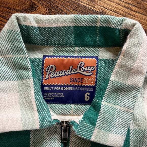 Peau de Loup Lisbeth Car Coat Size 6 - Picture 2 of 3